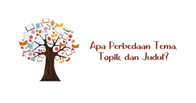 perbedaan tema dan topik