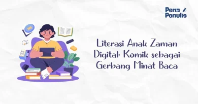 komik sebagai gerbang minat baca