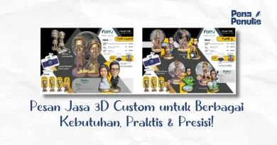 Pesan jasa 3D custom