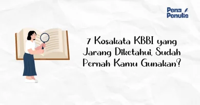 Kosa kata KBBI yang jarang diketahui