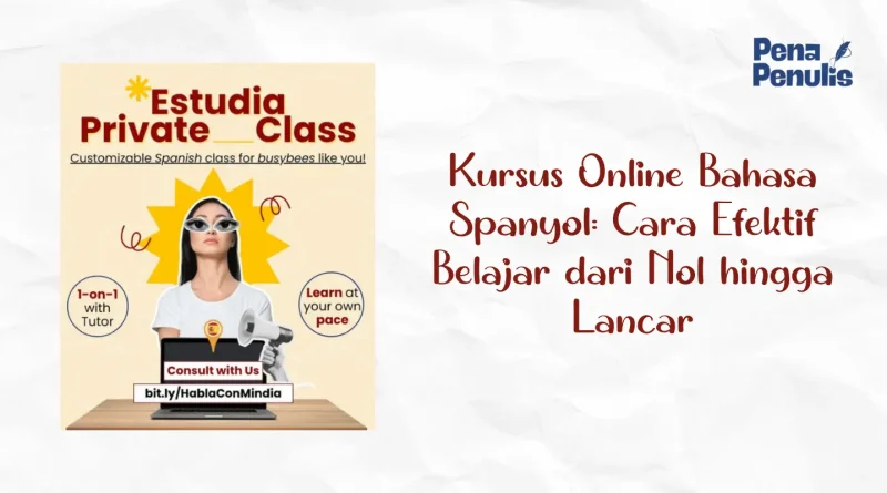 Kursus Online Bahasa Spanyol